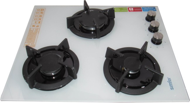 Встраиваемая газовая варочная панель Simfer H45N30W501