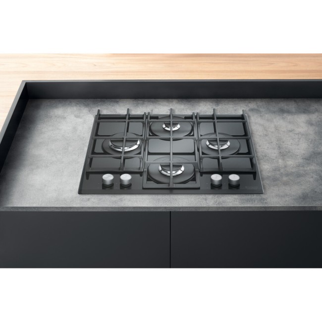 Встраиваемая газовая варочная панель Hotpoint-Ariston MQ 64 GH BK