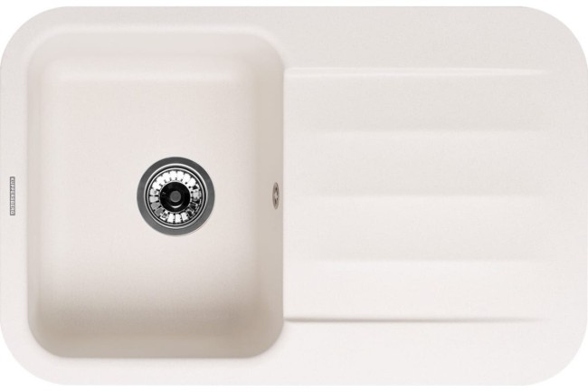 Кухонная мойка Kuppersberg LIRA 1B1D WHITE ALABASTER Кухонная мойка Kuppersberg LIRA 1B1D WHITE ALABASTER