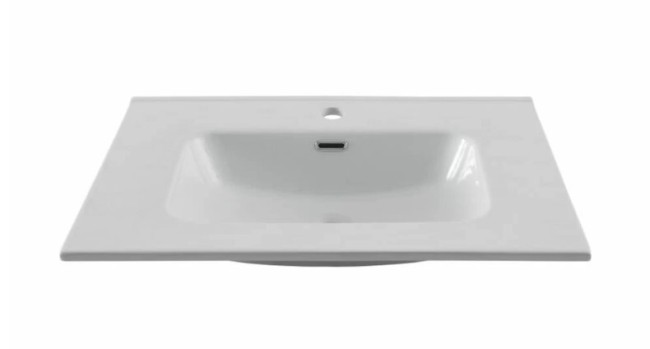 Раковина Aquanet Flat 70 белый матовый (330430) Раковина Aquanet Flat 70 белый матовый (330430)