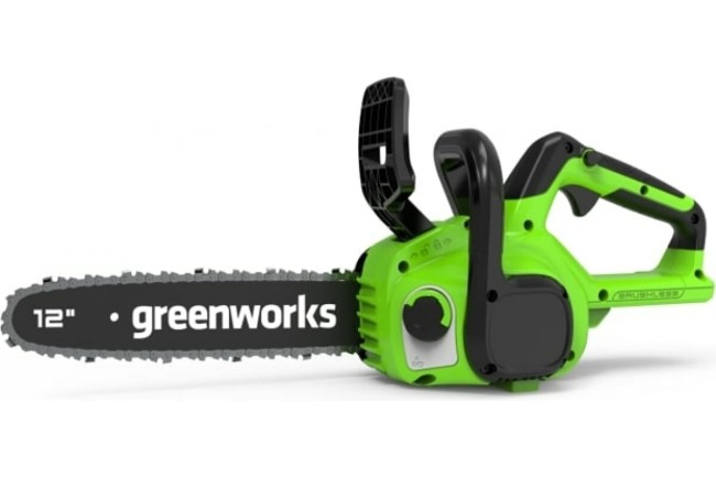 Цепная пила аккумуляторная GreenWorks GD24CS30K4 Цепная пила аккумуляторная GreenWorks GD24CS30K4