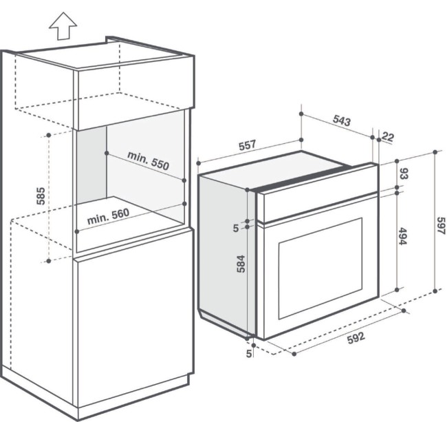 Встраиваемый электрический духовой шкаф Brandt BOP2112B