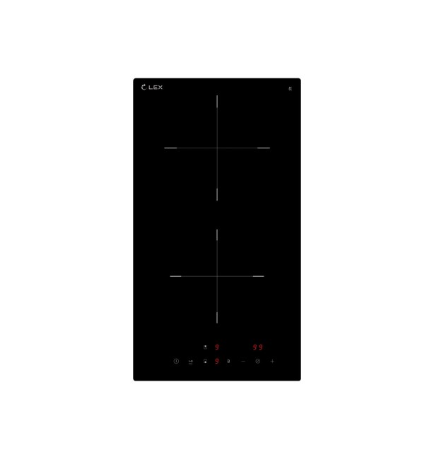 Встраиваемая индукционная варочная панель Lex EVI 320A BL