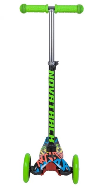 Самокат Novatrack Disco-kids Graffiti (120H.DISCOKIDS.WB24) Самокат Novatrack Disco-kids Graffiti (120H.DISCOKIDS.WB24)