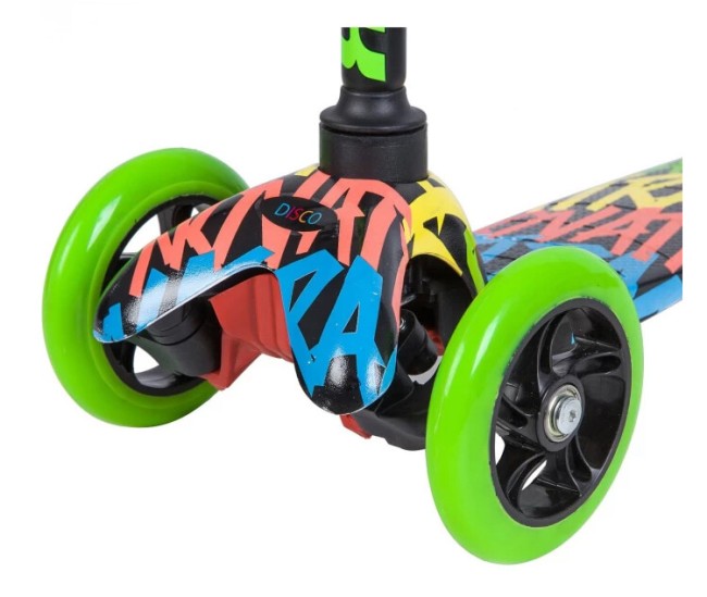 Самокат Novatrack Disco-kids Graffiti (120H.DISCOKIDS.WB24) Самокат Novatrack Disco-kids Graffiti (120H.DISCOKIDS.WB24)