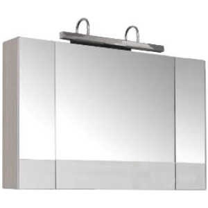 Зеркальный шкаф Aquanet Нота 100 бел (камерино) (165372)