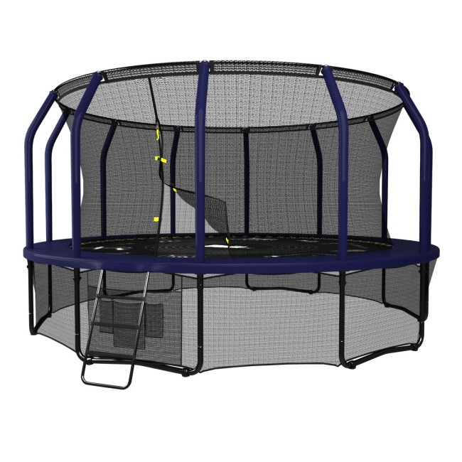 Батут Unix Line Supreme Game 16 ft blue Батут Unix Line Supreme Game 16 ft blue