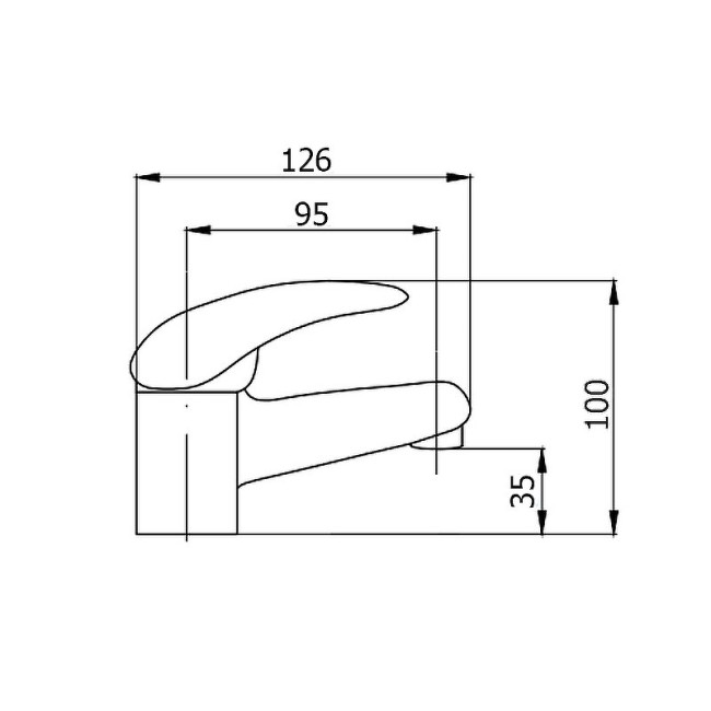 Смеситель для раковины Сантаком Stomega 3302