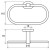Полотенцедержатель Ravak CR 300.00 (X07P190)