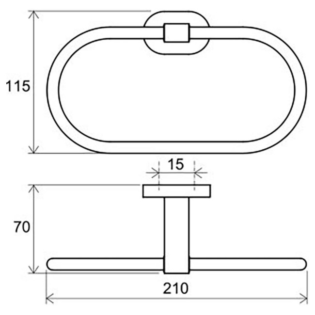 Полотенцедержатель Ravak CR 300.00 (X07P190)