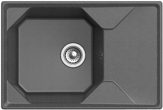 Кухонная мойка GranFest GF-U-740L черный Кухонная мойка GranFest GF-U-740L черный