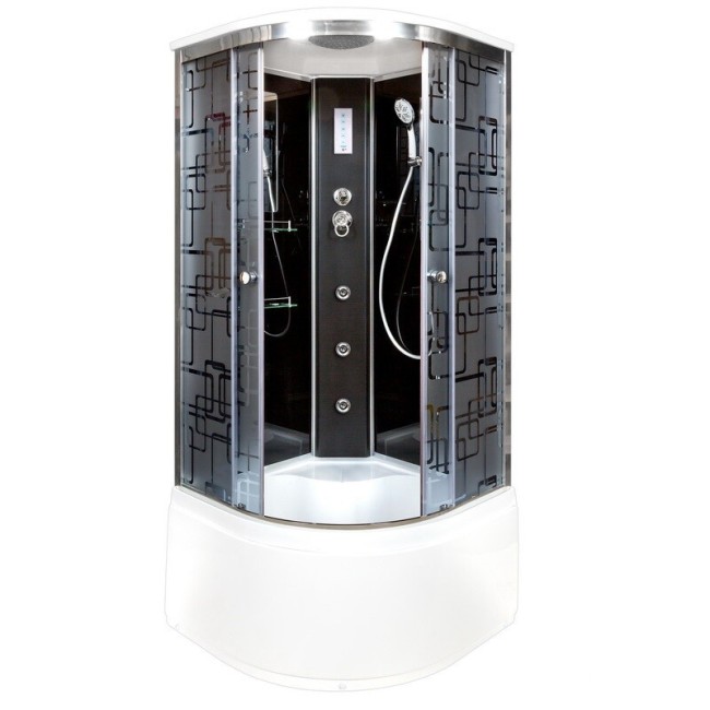 Душевая кабина Deto BM4510GM+ELBLACK