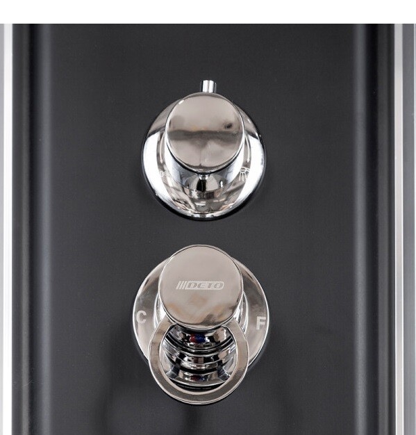 Душевая кабина Deto BM4510GM+ELBLACK