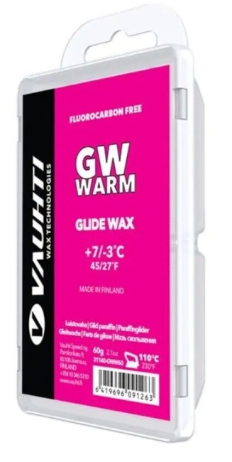 Мазь скольжения Vauhti GW Warm +7/-3 C 60гр (EV325-GWWA60) Мазь скольжения Vauhti GW Warm +7/-3 C 60гр (EV325-GWWA60)