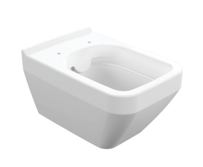 Унитаз подвесной Cersanit Crea Square Clean On DPL EO slim 63115