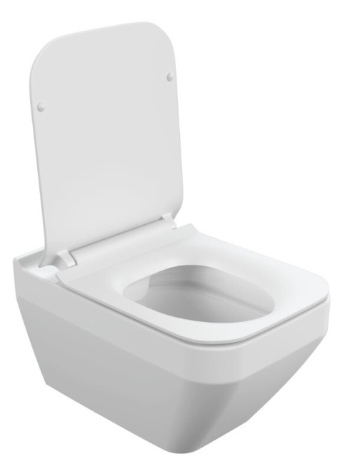 Унитаз подвесной Cersanit Crea Square Clean On DPL EO slim 63115