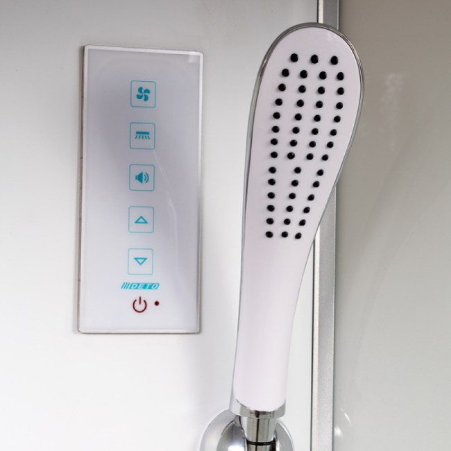 Душевая кабина Deto L 902 L с гидромассажем и электрикой