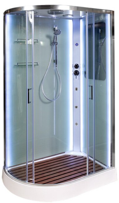 Душевая кабина Deto A102RLED+GMKN Душевая кабина Deto A102RLED+GMKN