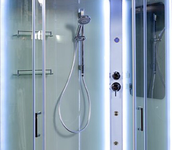 Душевая кабина Deto A102RLED+GMKN Душевая кабина Deto A102RLED+GMKN