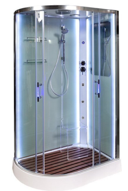 Душевая кабина Deto A102RLED+GMKN Душевая кабина Deto A102RLED+GMKN