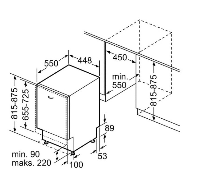 Встраиваемая посудомоечная машина Bosch SPV50E00 Встраиваемая посудомоечная машина Bosch SPV50E00