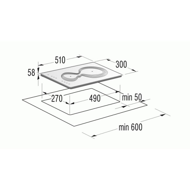 Встраиваемая индукционная варочная панель Gorenje IT 310 KR Встраиваемая индукционная варочная панель Gorenje IT 310 KR