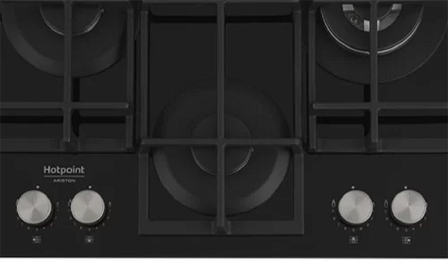 Встраиваемая газовая варочная панель Hotpoint-Ariston HAGS 62F/BK