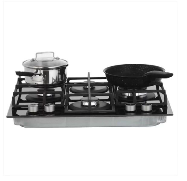 Встраиваемая газовая варочная панель Hotpoint-Ariston HAGS 62F/BK