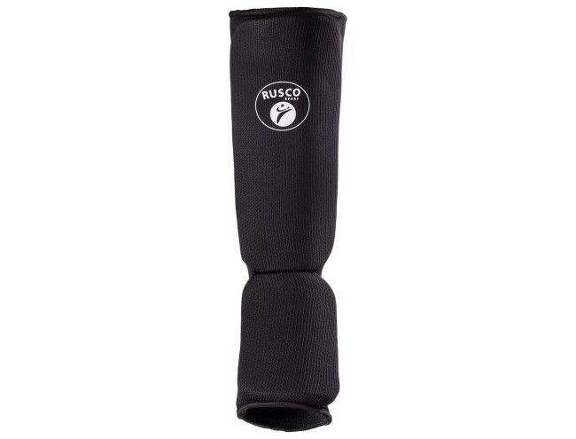 Защита голень-стопа Rusco sport х/б черный S