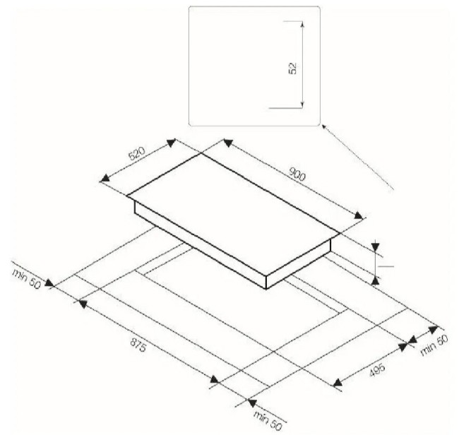 Встраиваемая электрическая варочная панель Graude EK 90.0 S