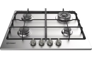 Встраиваемая газовая варочная панель Indesit THP 642 W/IX/I