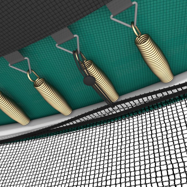 Батут Unix Line Supreme Game 14 ft green Батут Unix Line Supreme Game 14 ft green