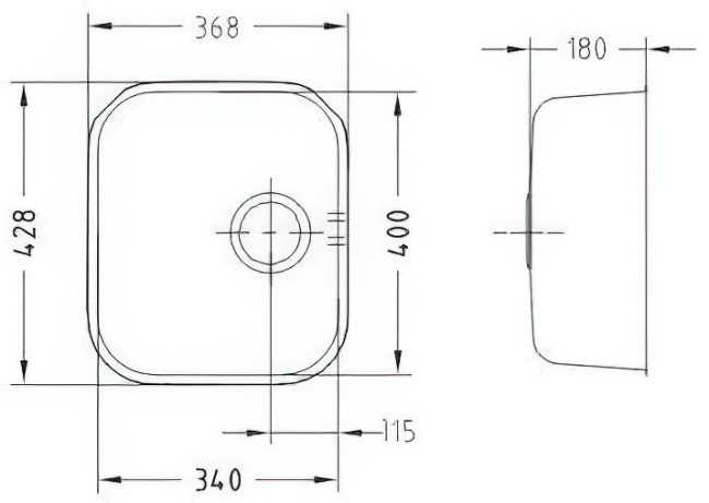 Кухонная мойка Alveus VARIANT MONARCH 40 ANTHRACITE (1113589)