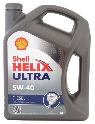 Масло синтетическое Shell Helix Ultra Diesel 5W-40 4 л