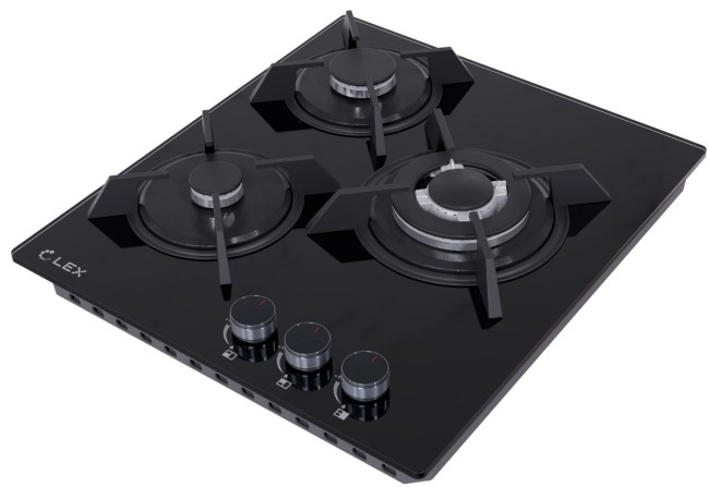 Встраиваемая газовая варочная панель Lex GVG 433 BBL