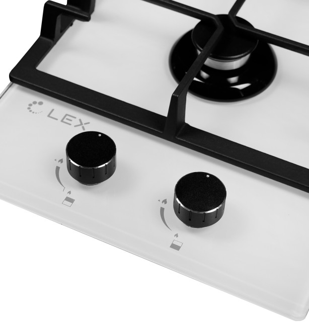 Встраиваемая газовая варочная панель Lex GVG 321 WH