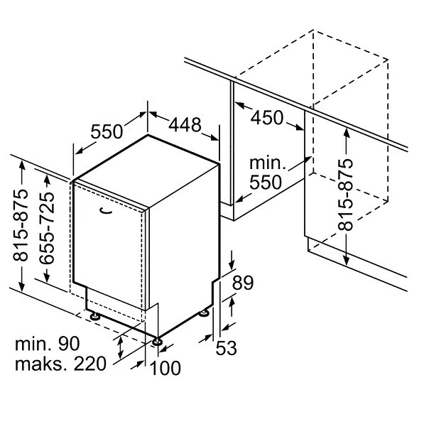 Встраиваемая посудомоечная машина Bosch SPV63M00