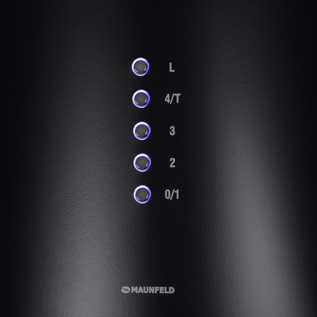 Каминная вытяжка Maunfeld LEE WALL 39 BLACK Каминная вытяжка Maunfeld LEE WALL 39 BLACK