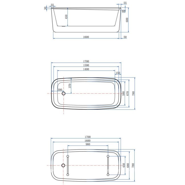 Ванна акриловая ALLEN BRAU INFINITY 3 (2.21003.20/AM) Ванна акриловая ALLEN BRAU INFINITY 3 (2.21003.20/AM)