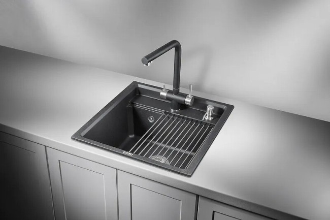 Кухонная мойка Granula KS-5002 черный Кухонная мойка Granula KS-5002 черный