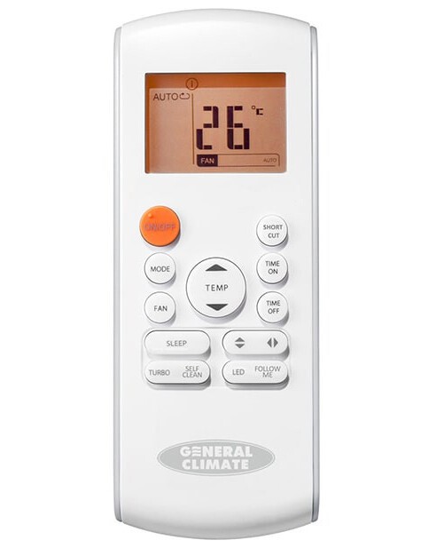 Сплит-система General Climate GC-RE24HR1/GU-RE24H1