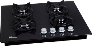 Встраиваемая газовая варочная панель Лысьва ПГВ 41 К черный