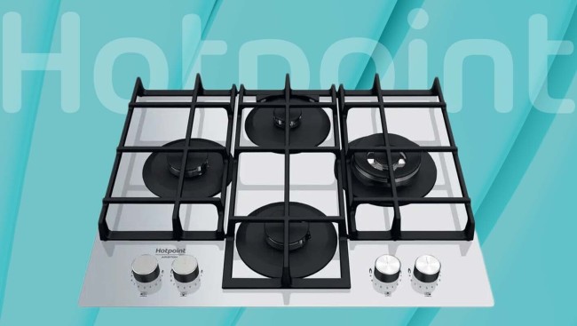 Встраиваемая газовая варочная панель Hotpoint-Ariston HAGS 62F/WH