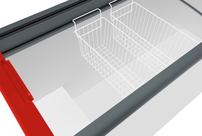 Морозильник-ларь Frostor Gellar FG 700 E красный