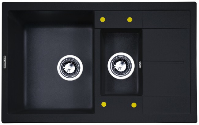 Кухонная мойка Zigmund & Shtain Rechteck 780.2 темная скала Кухонная мойка Zigmund & Shtain Rechteck 780.2 темная скала