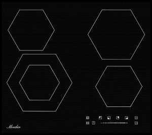 Встраиваемая электрическая варочная панель Monsher MHE 6012 Встраиваемая электрическая варочная панель Monsher MHE 6012