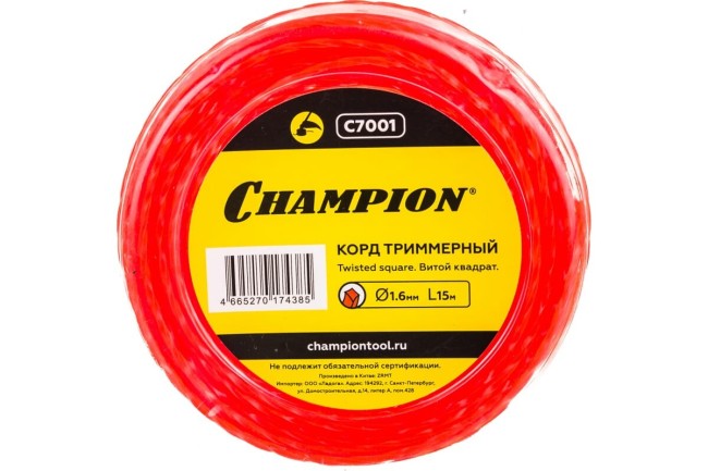 Корд триммерный Champion C7001 Корд триммерный Champion C7001