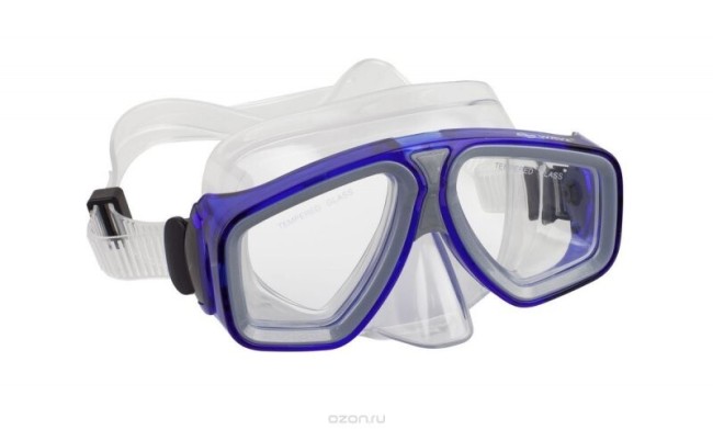 Маска для плавания Wave M-1314 голубой