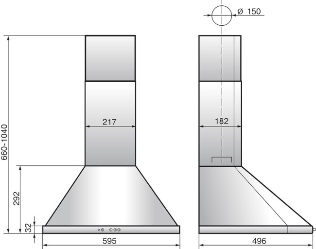 Каминная вытяжка Elikor Сигма 60П-650-К3Д антрацит/бронза Каминная вытяжка Elikor Сигма 60П-650-К3Д антрацит/бронза