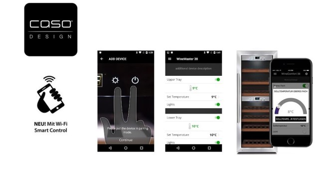 Винный шкаф Caso WineComfort 660 Smart